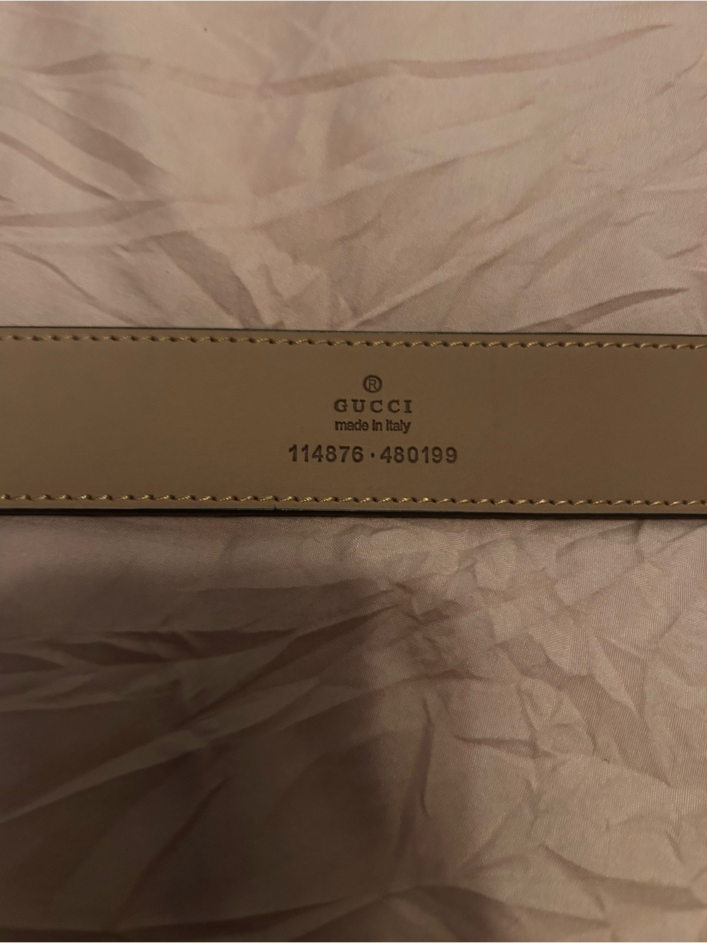 Gucci Floral Monogram GG Buckle Belt in Pink and Brown - Picture 5 of 6